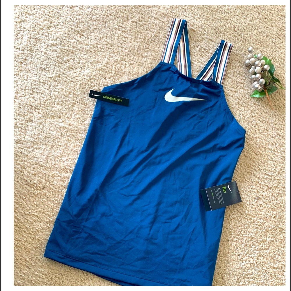 🌷Nike Tank Top Dri-fit Blue